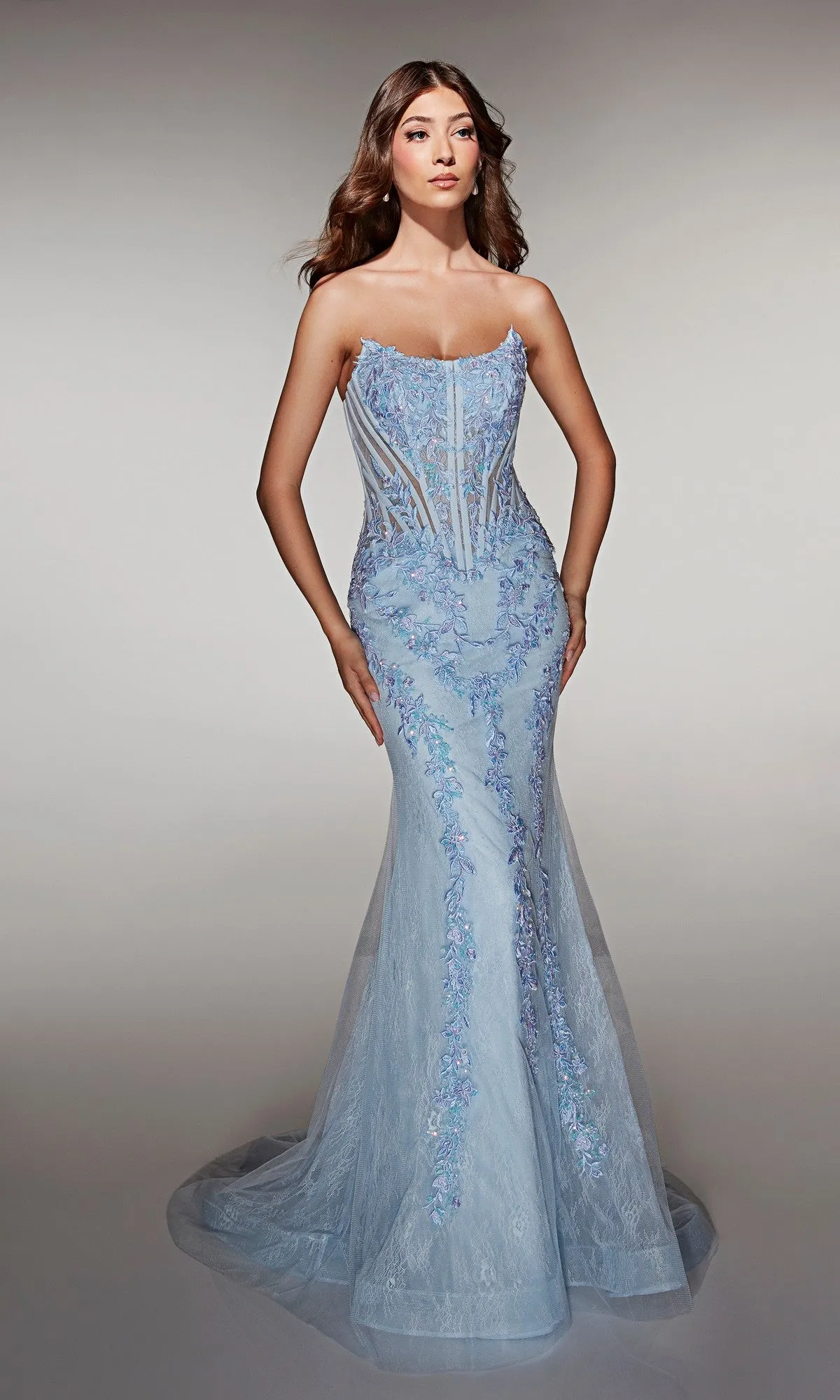 Long Prom Dress: Alyce 62036 sold by PromGirl product image thumbnail 3