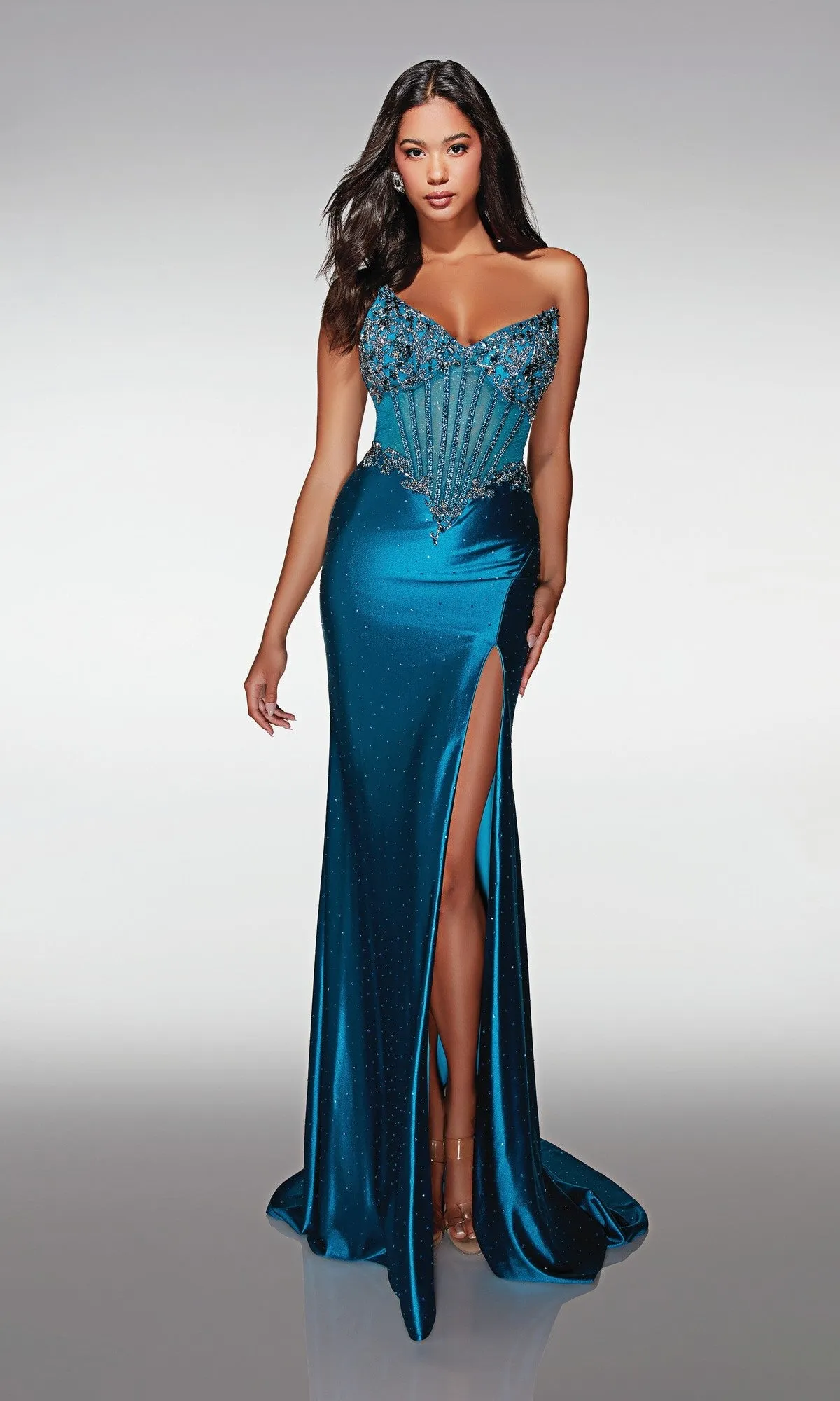 Long Prom Dress: Alyce 62168 sold by PromGirl product image thumbnail 3