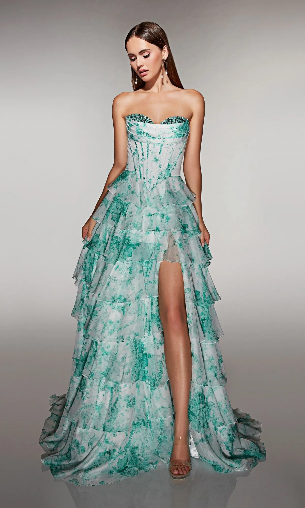Long Prom Dress: Alyce 62192 sold by PromGirl product image thumbnail 5