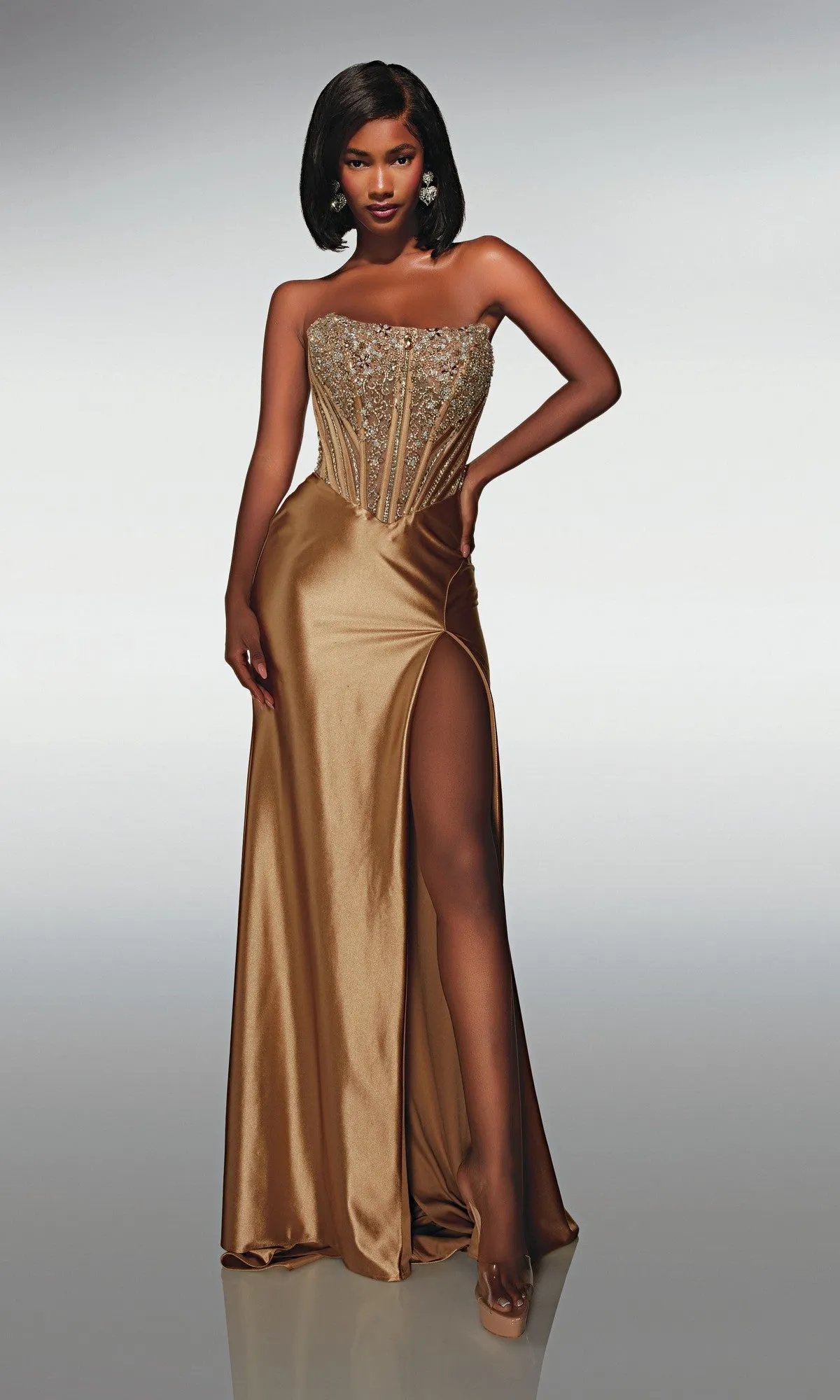 Long Prom Dress: Alyce 62034 sold by PromGirl product image thumbnail 5