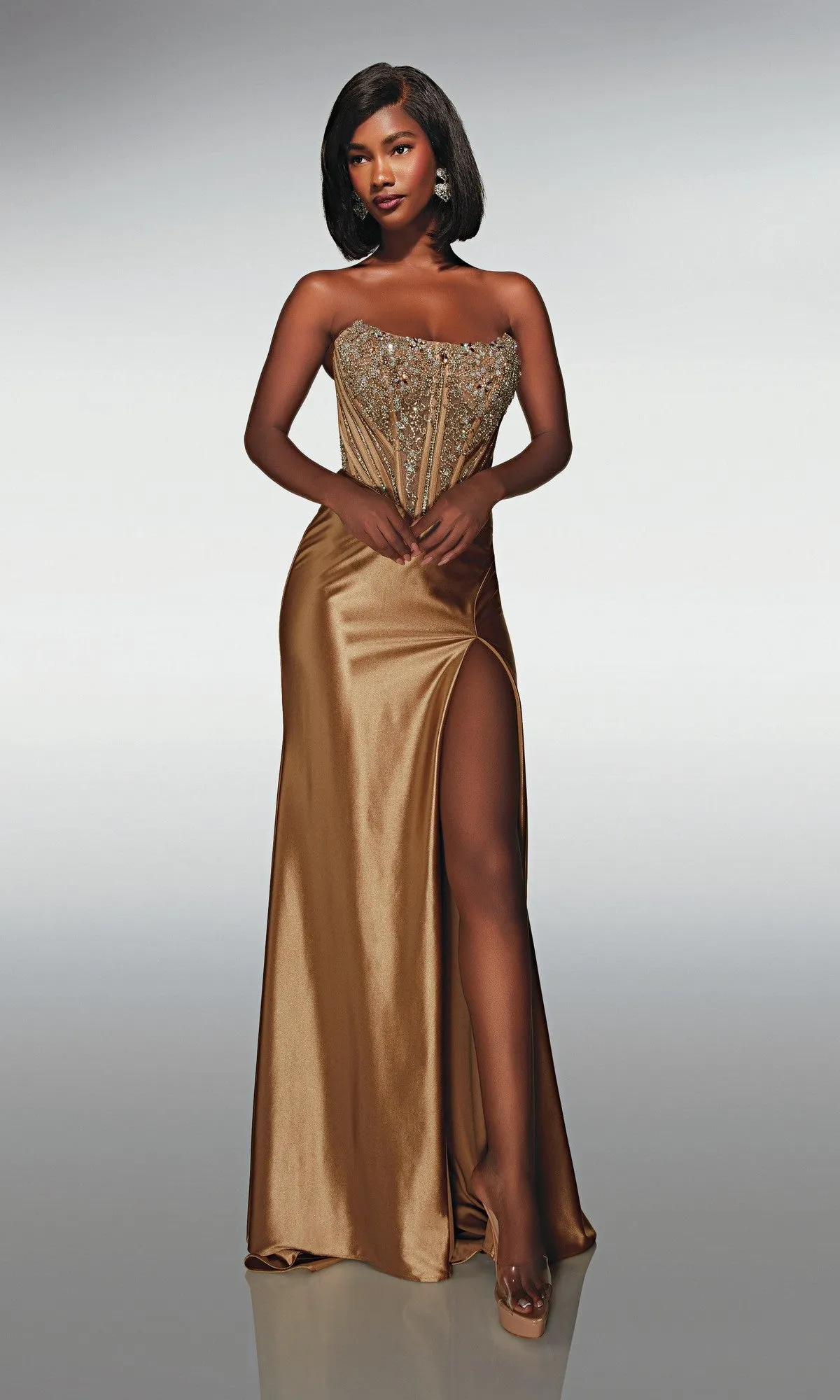 Long Prom Dress: Alyce 62034 sold by PromGirl product image thumbnail 3