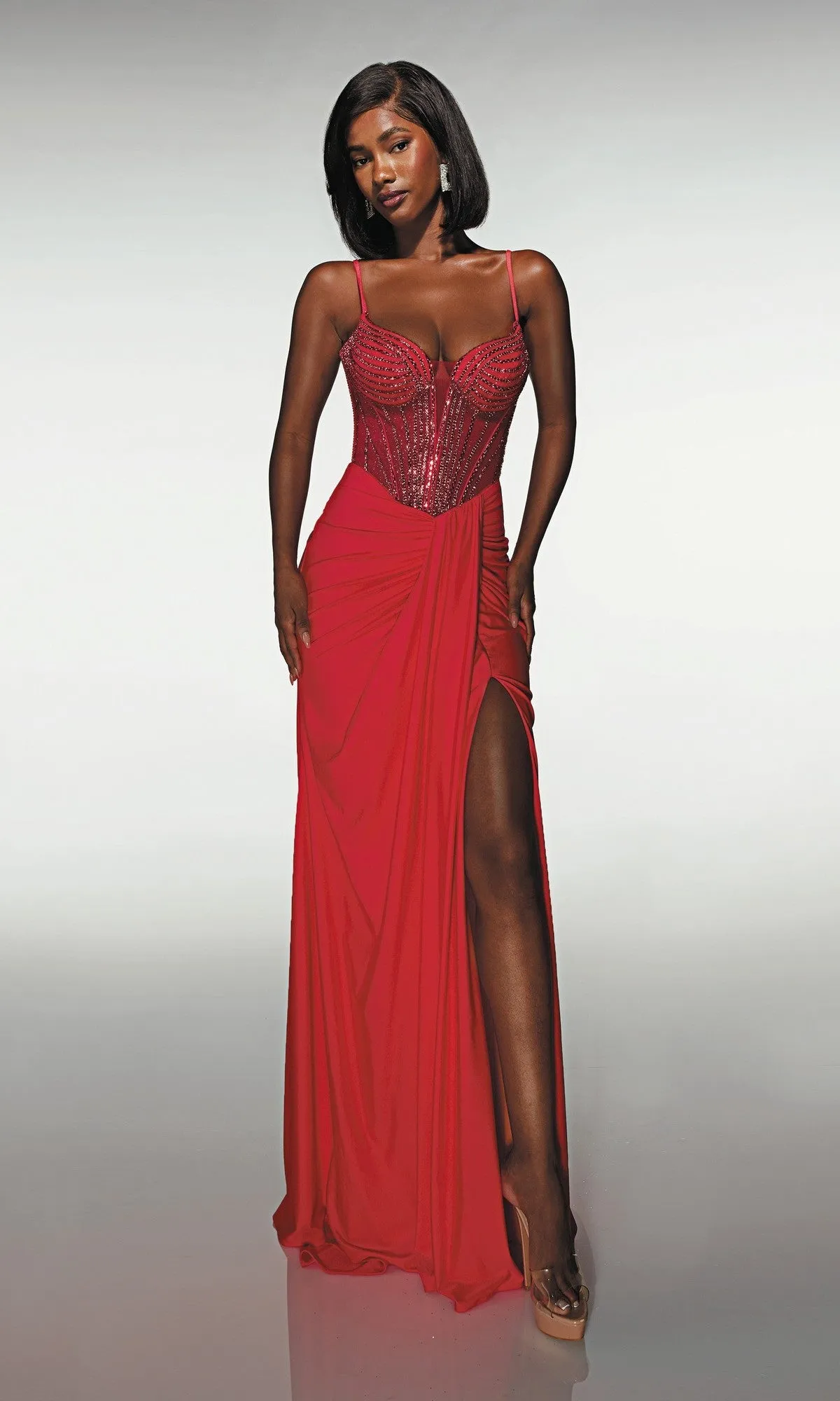 Long Prom Dress: Alyce 62088 sold by PromGirl product image thumbnail 3