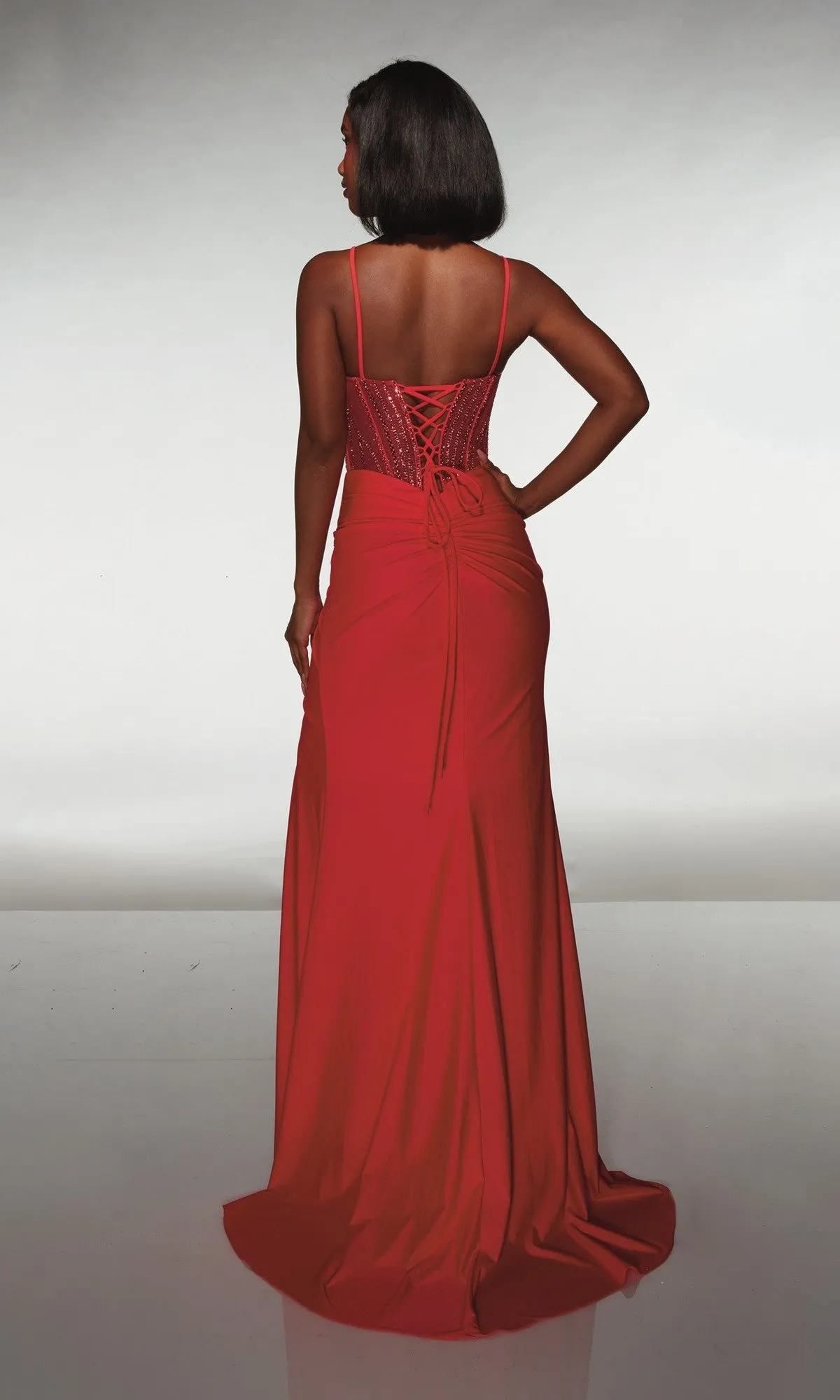Long Prom Dress: Alyce 62088 sold by PromGirl product image thumbnail 4