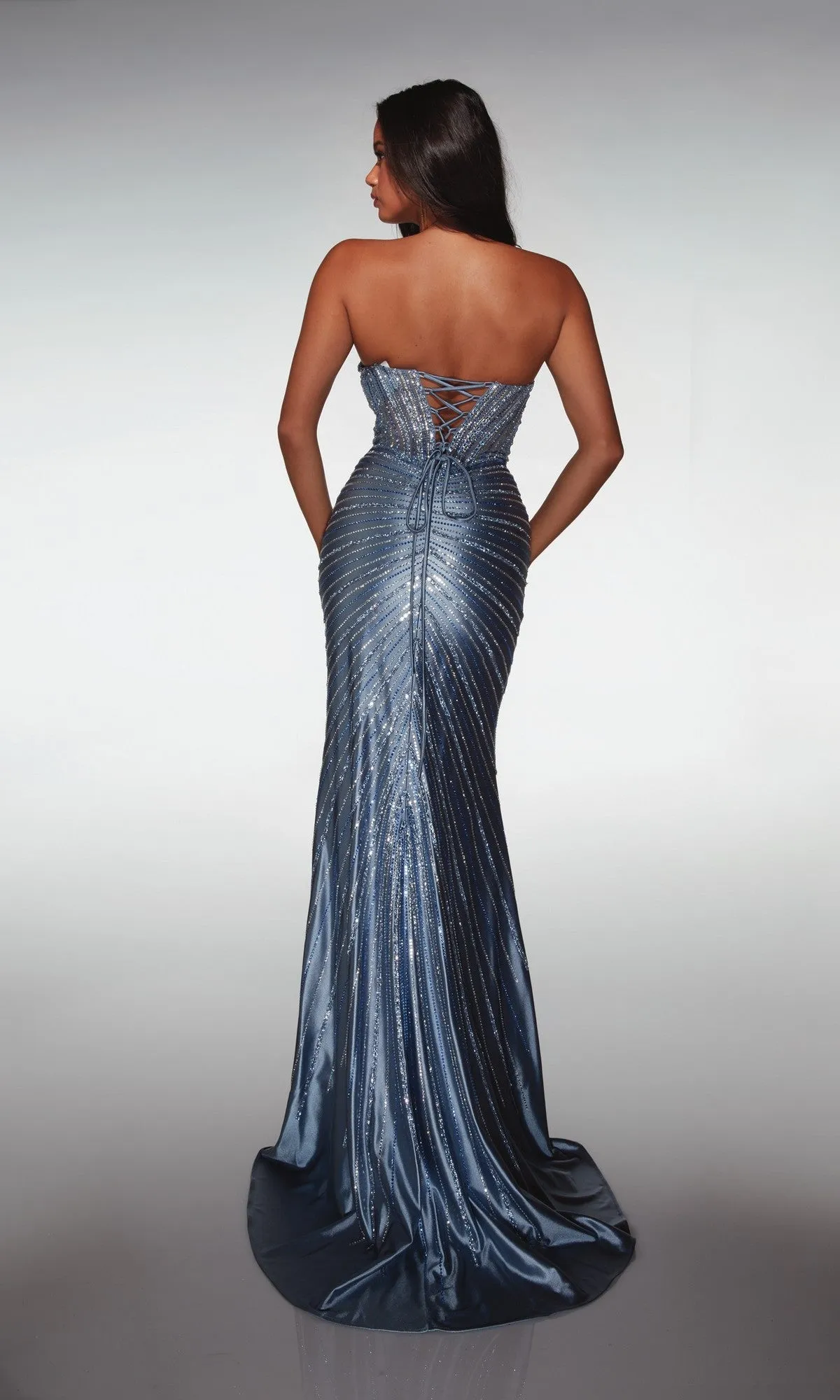 Long Prom Dress: Alyce 62142 sold by PromGirl product image thumbnail 2