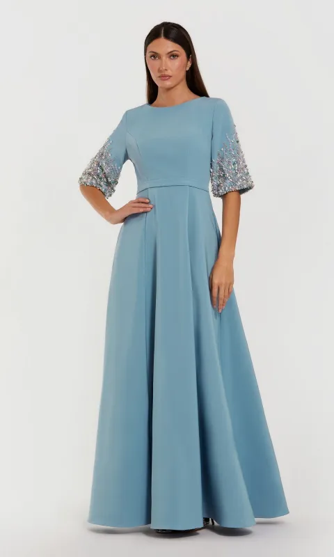 Long Formal Dress: Mac Duggal 2322 sold by PromGirl