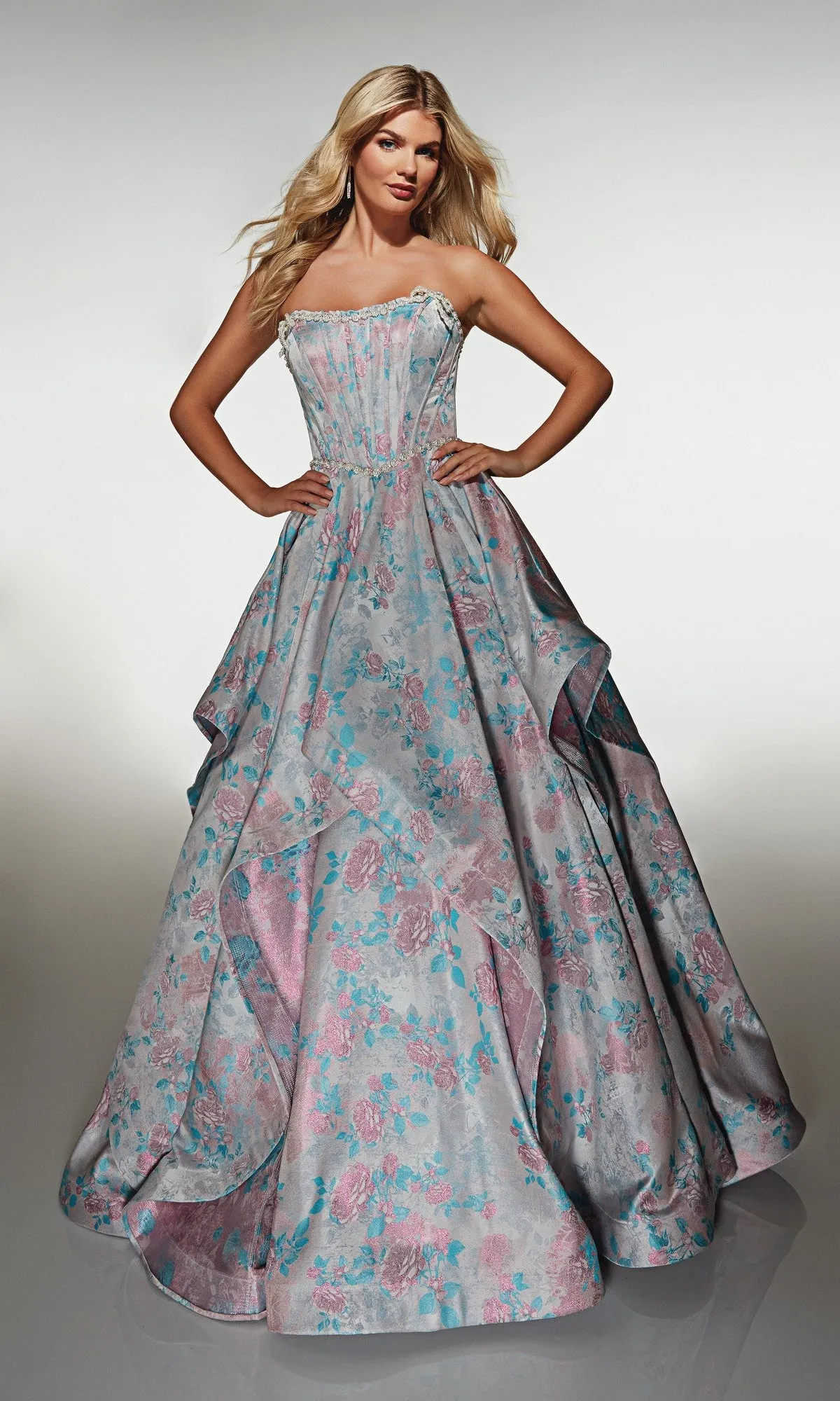 Long Prom Dress: Alyce 61997 sold by PromGirl product image thumbnail 3