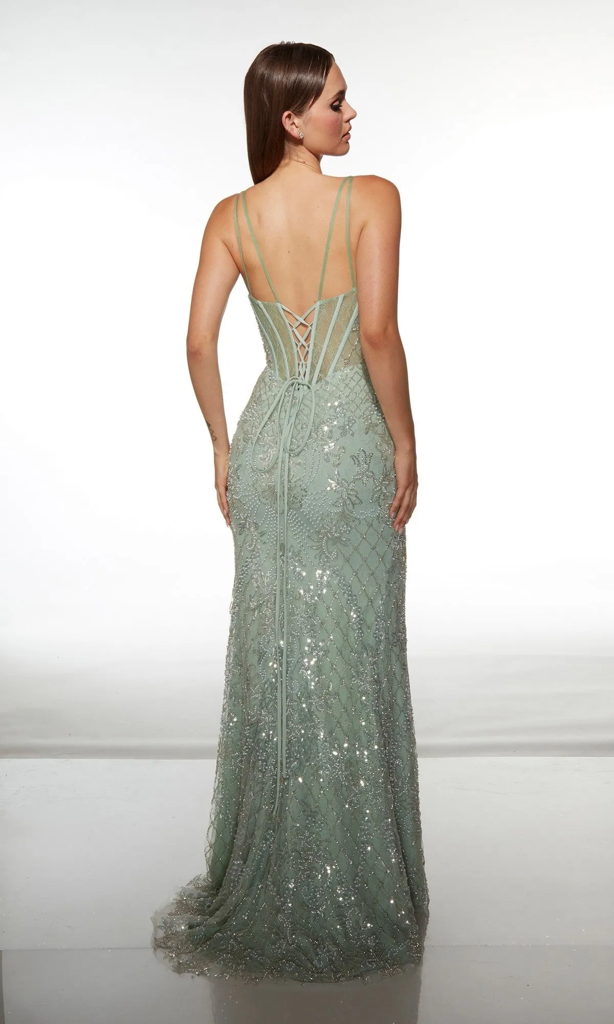 Long Prom Dress: Alyce 61988 sold by PromGirl product image thumbnail 2