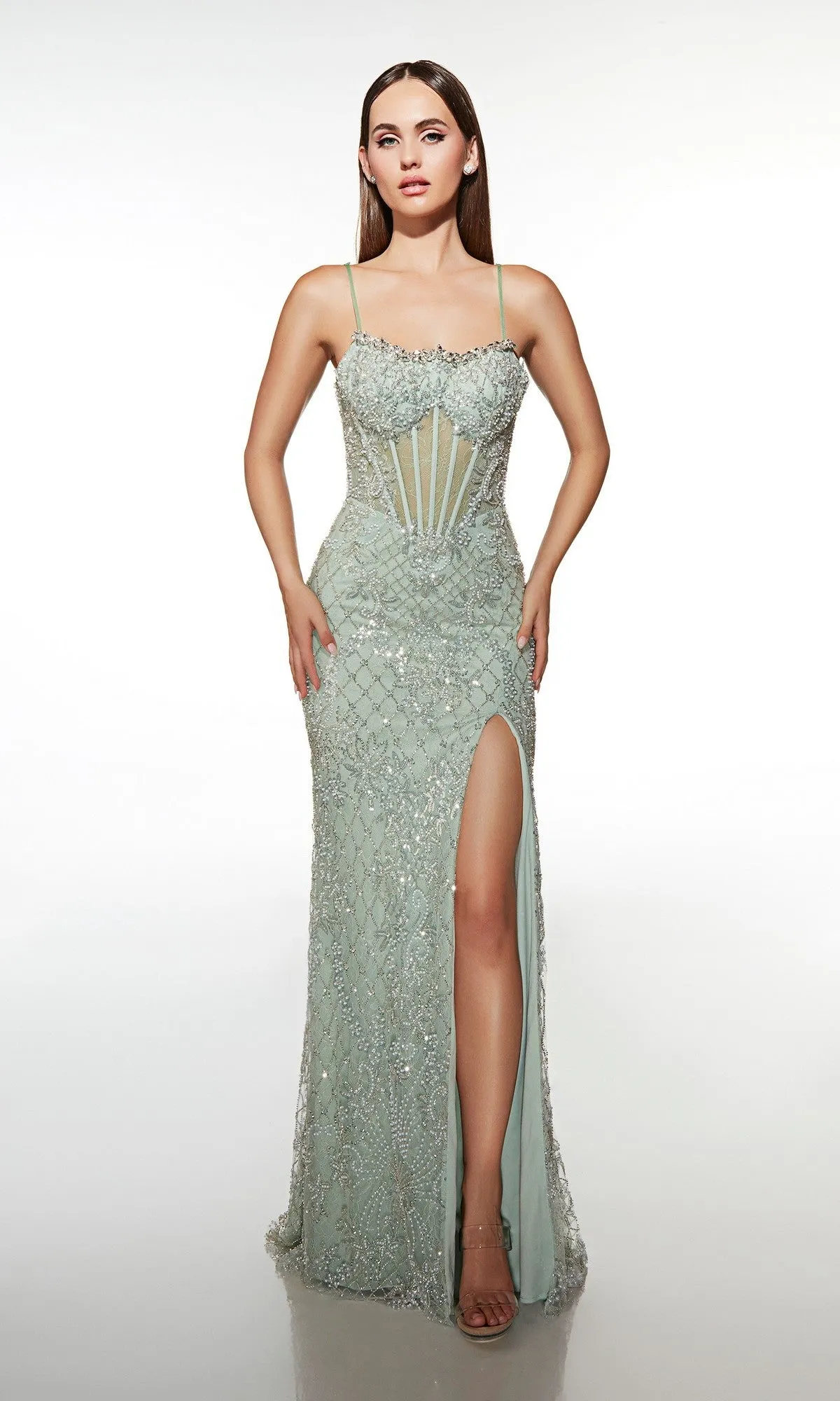 Long Prom Dress: Alyce 61988 sold by PromGirl product image thumbnail 3