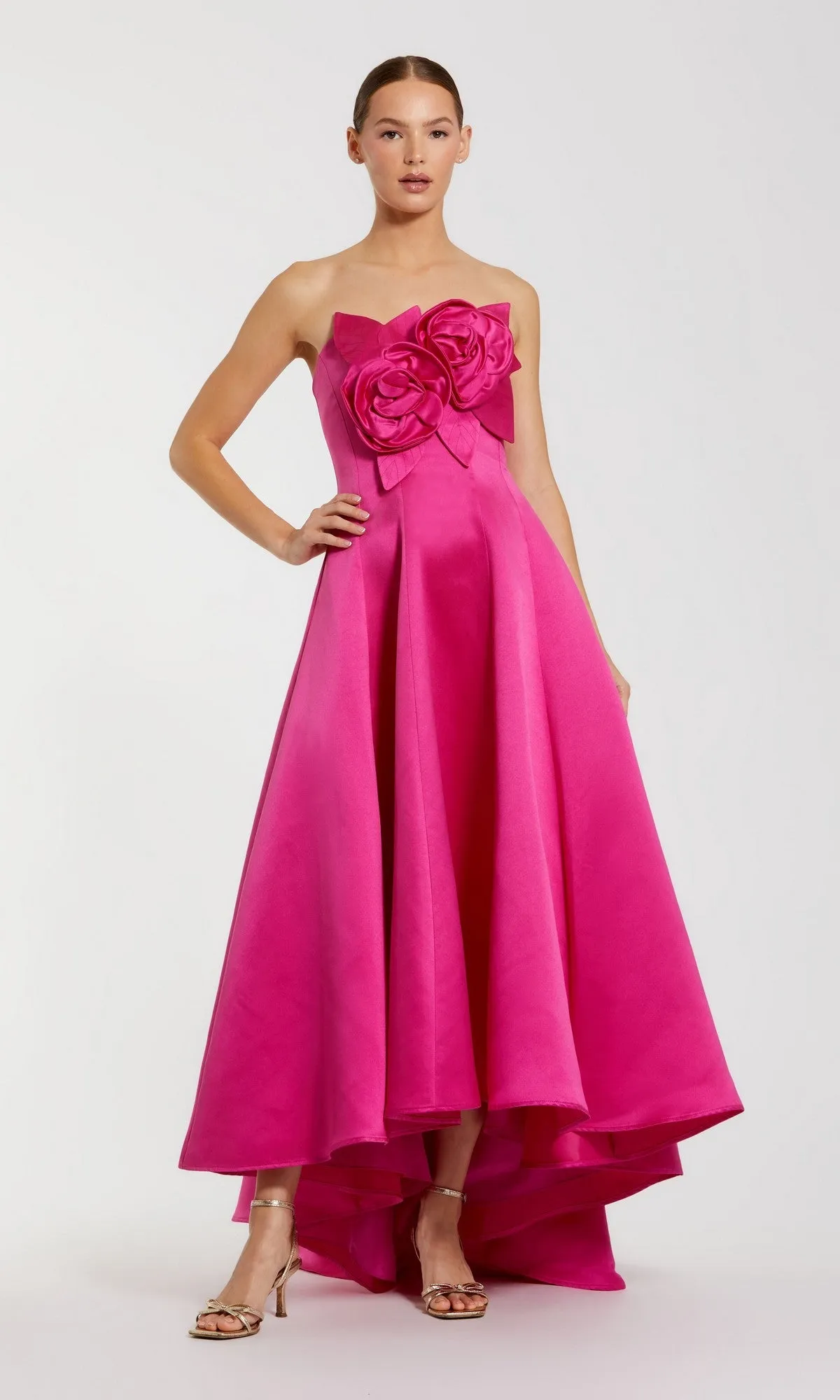 High-Low Formal Dress: Mac Duggal 2303 sold by PromGirl product image thumbnail 3