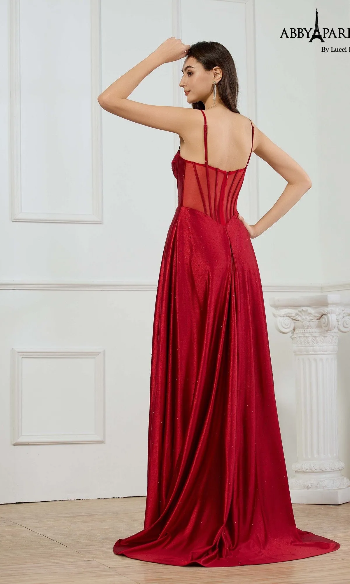 Long Prom Dress: Abby Paris 90374 sold by PromGirl product image thumbnail 2