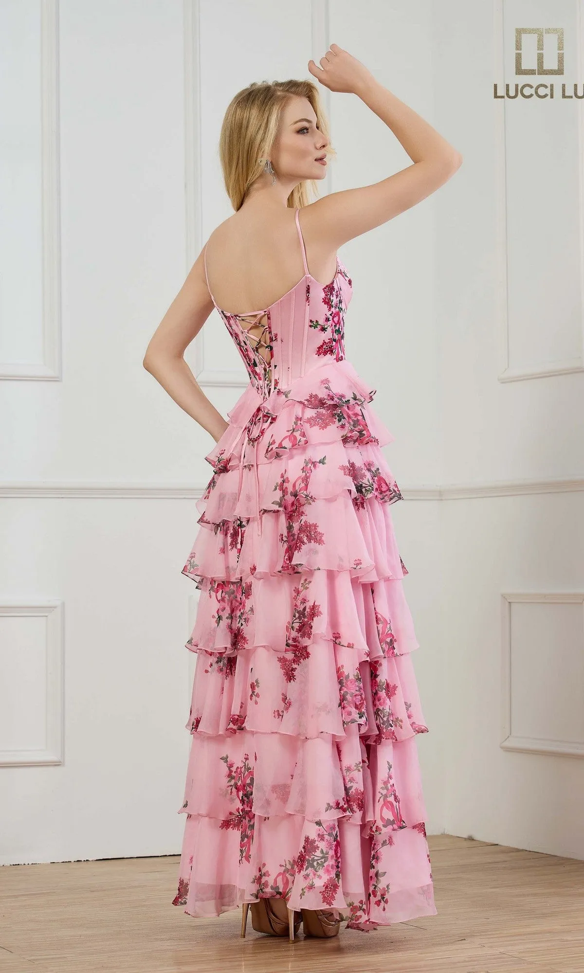 Long Prom Dress: Lucci Lu 1439 sold by PromGirl product image thumbnail 2
