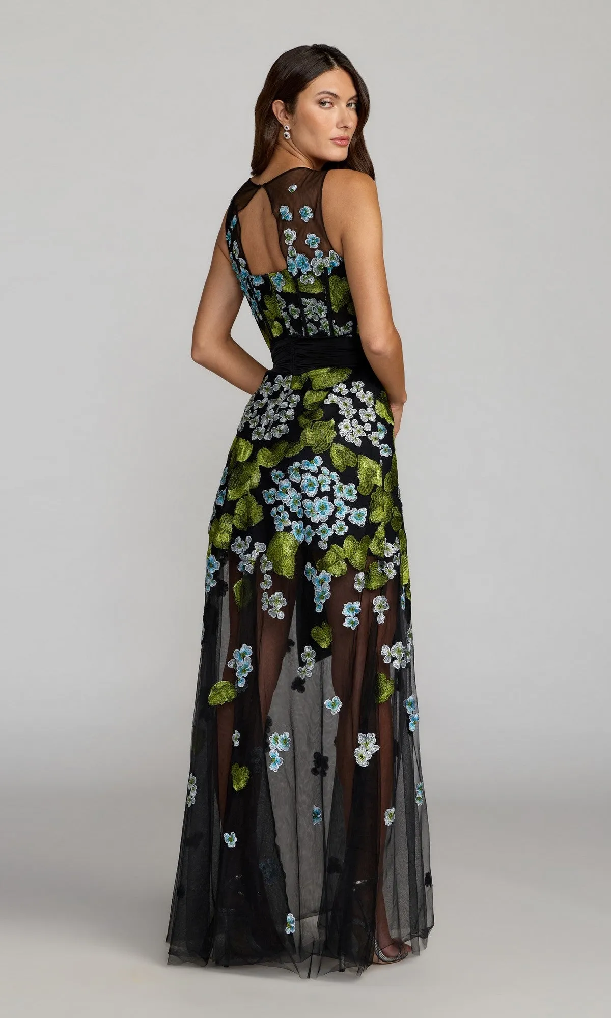 Long Formal Dress: Mac Duggal 21058 sold by PromGirl product image thumbnail 2