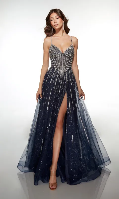 Long Prom Dress: Alyce 62093 sold by PromGirl