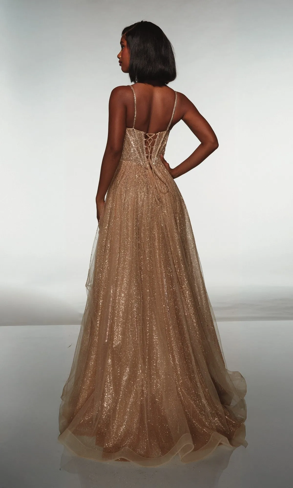 Long Prom Dress: Alyce 62093 sold by PromGirl product image thumbnail 4