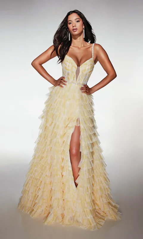 Long Prom Dress: Alyce 62052 sold by PromGirl