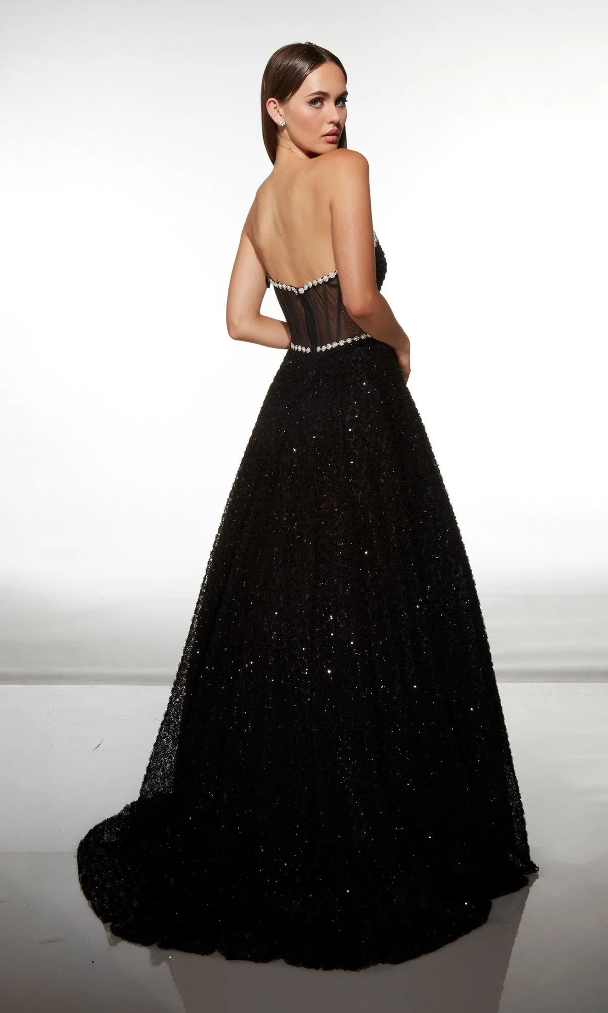Long Prom Dress: Alyce 61982 sold by PromGirl product image thumbnail 2