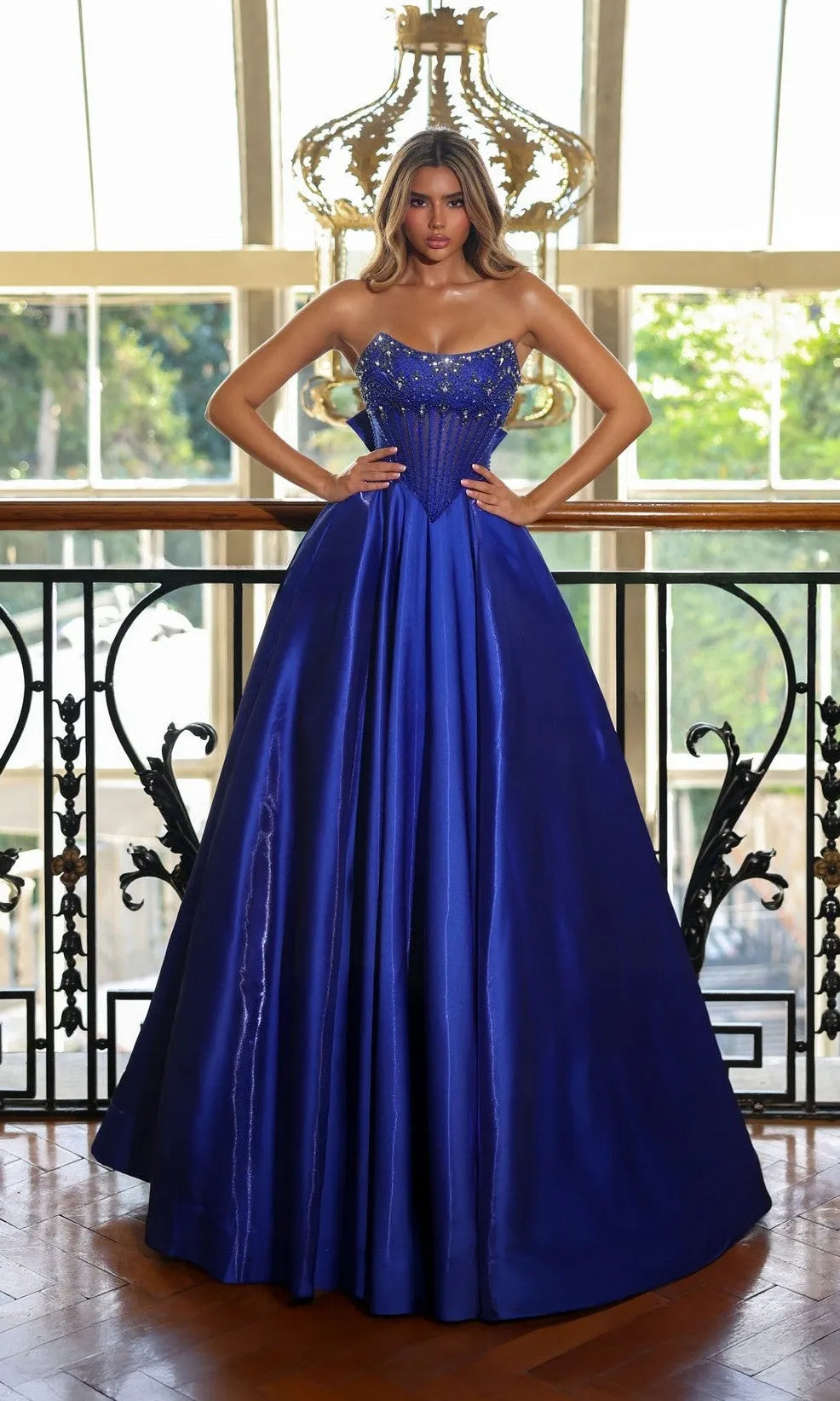 Long Prom Dress: Alyce 62134 sold by PromGirl