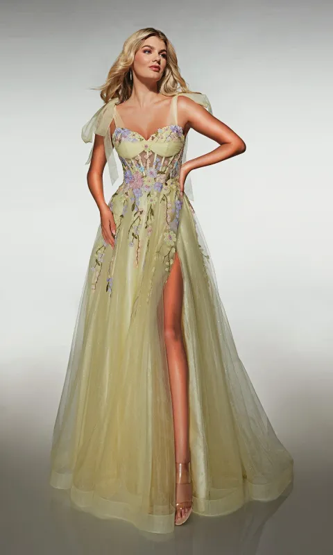 Long Prom Dress: Alyce 62204 sold by PromGirl
