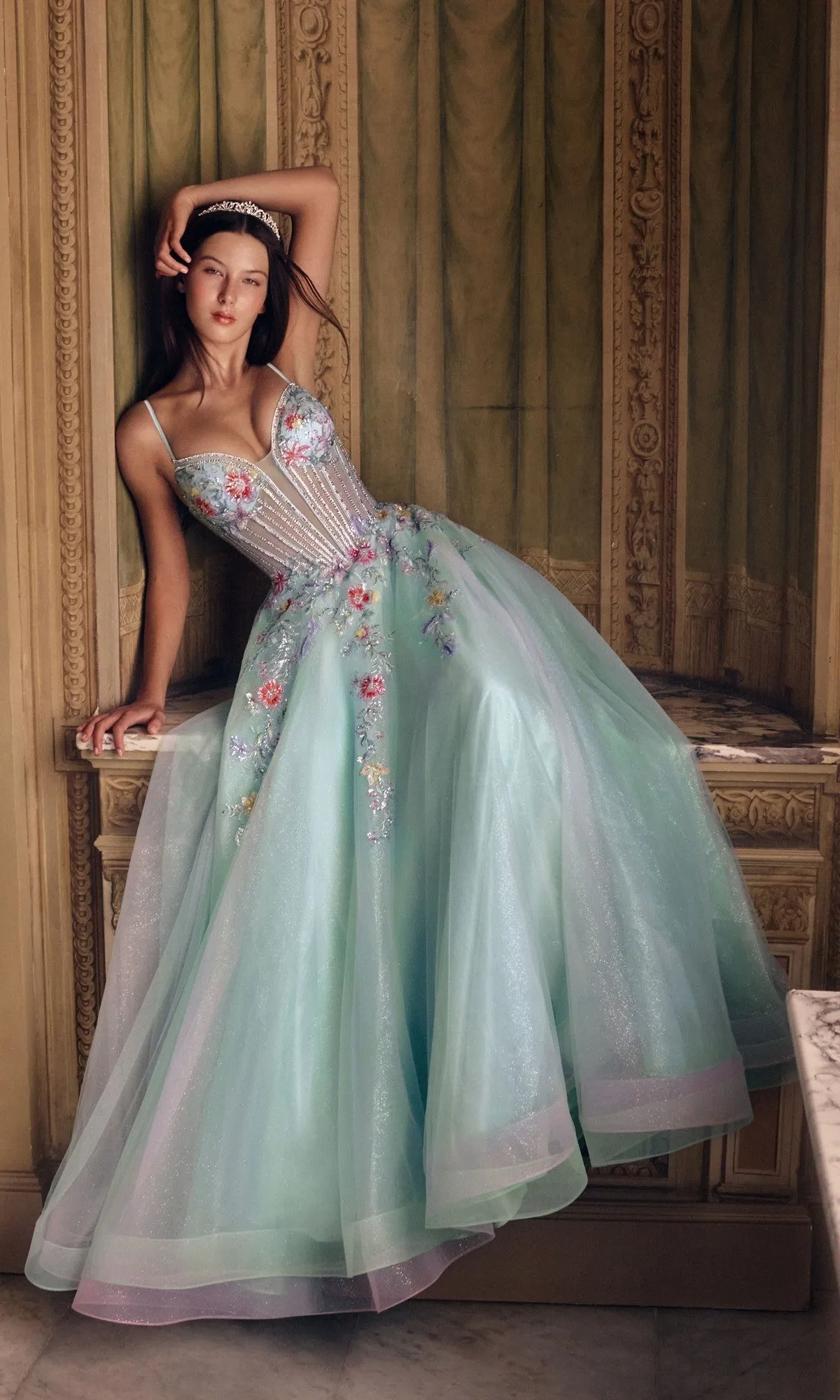 Long Prom Dress: Alyce 62068 sold by PromGirl