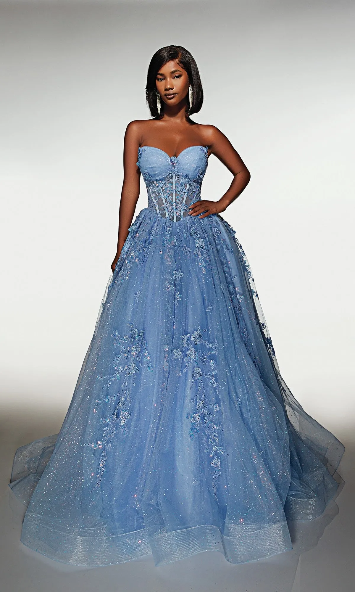 Long Prom Dress: Alyce 62163 sold by PromGirl product image thumbnail 3