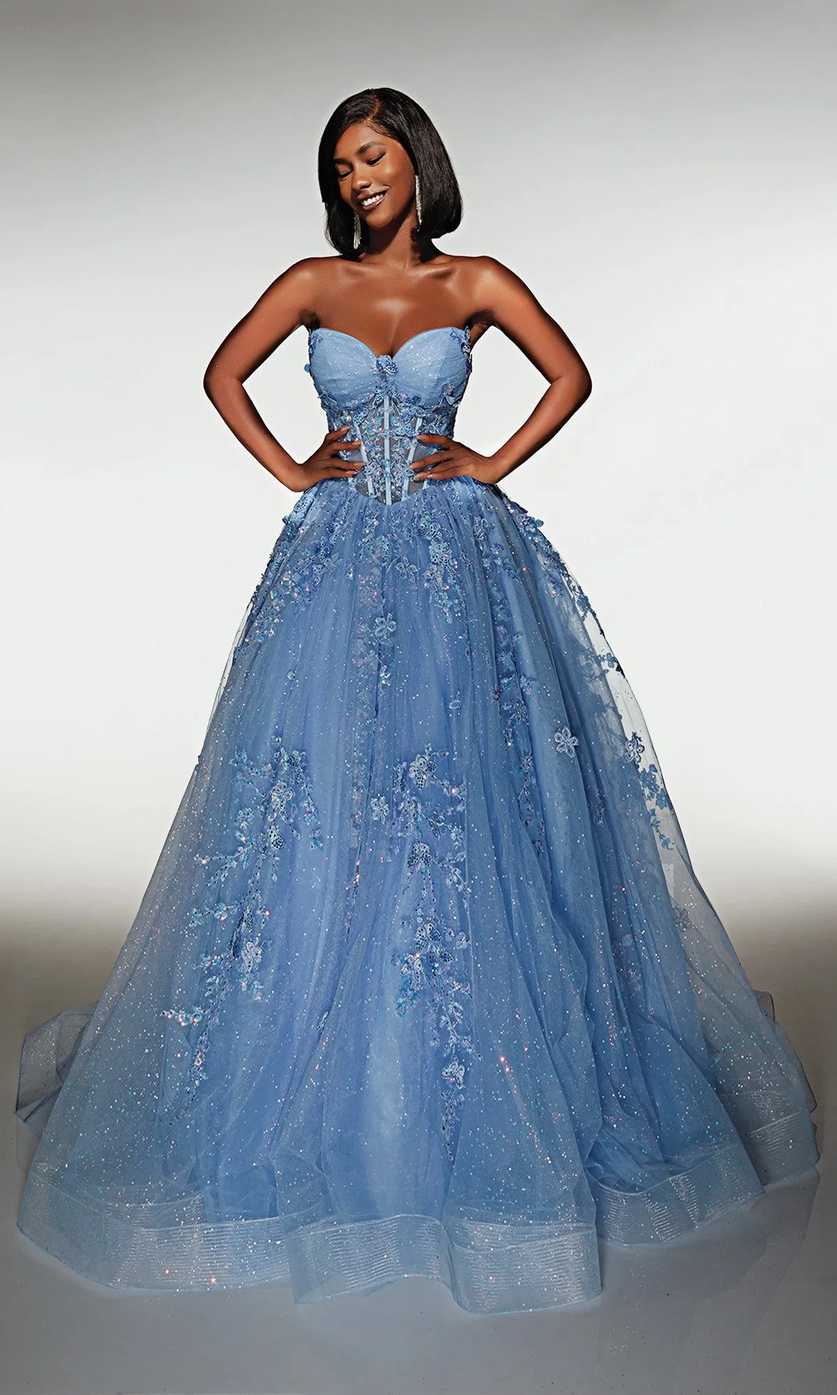 Long Prom Dress: Alyce 62163 sold by PromGirl