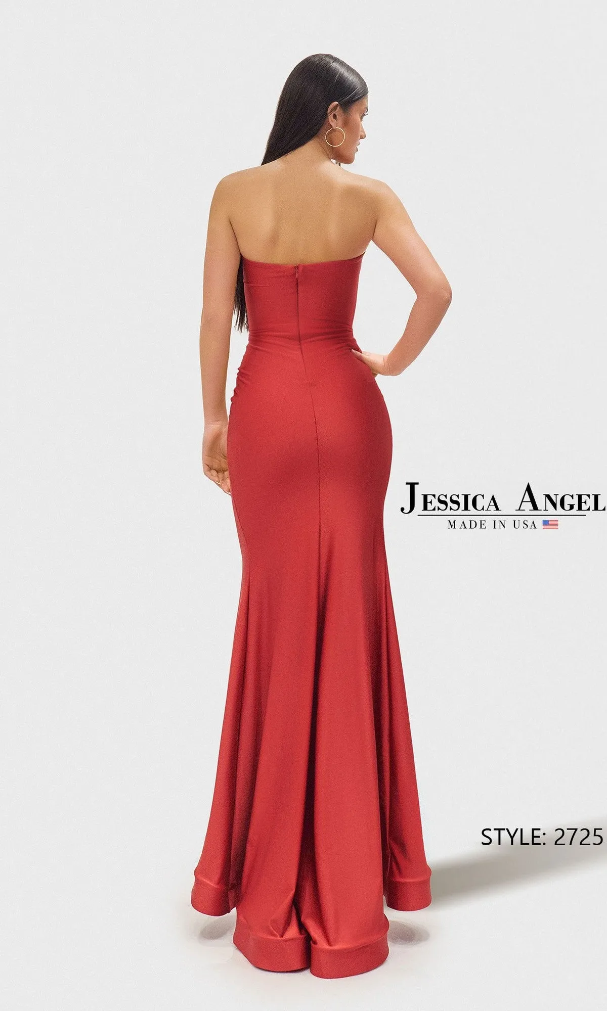 Strapless Sweetheart Prom Gown: Jessica Angel 2725 sold by PromGirl product image thumbnail 2