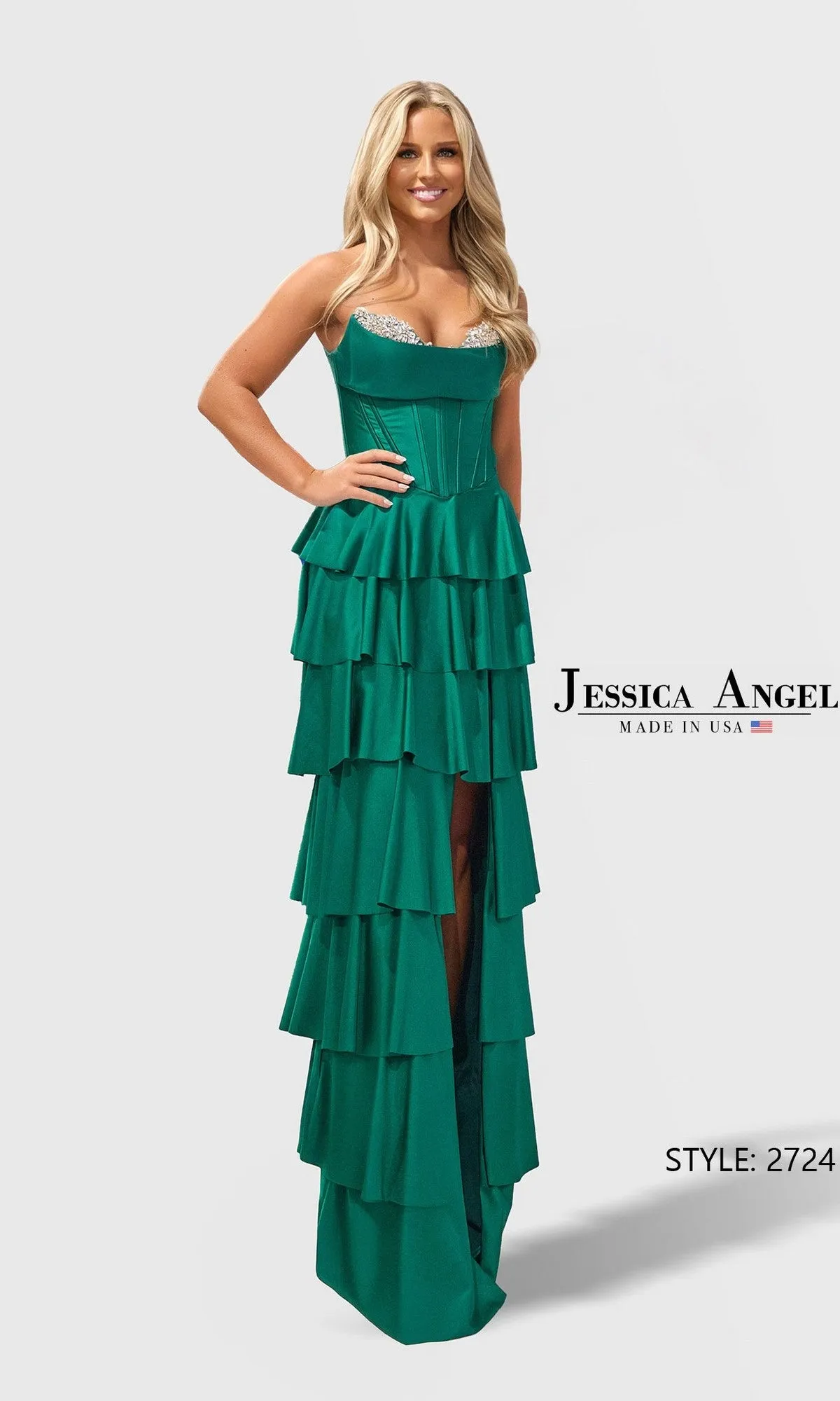 Long Prom Dress: Jessica Angel 2724 sold by PromGirl