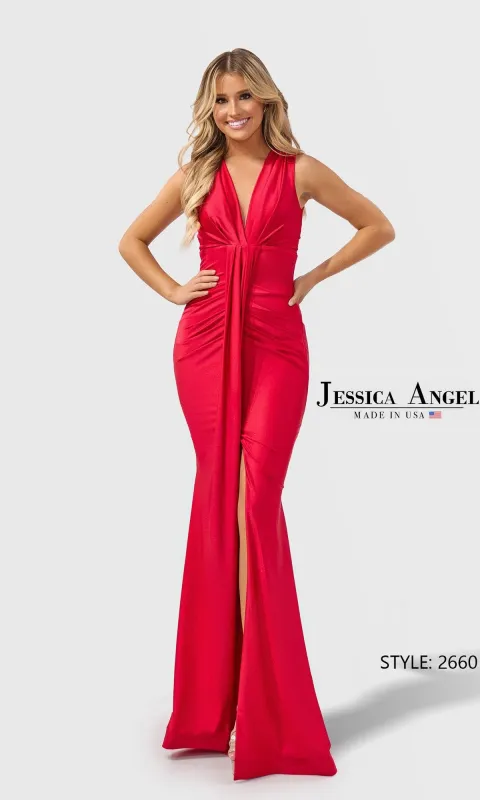 Sleeveless Long Prom Dress: Jessica Angel 2662 made by PromGirl