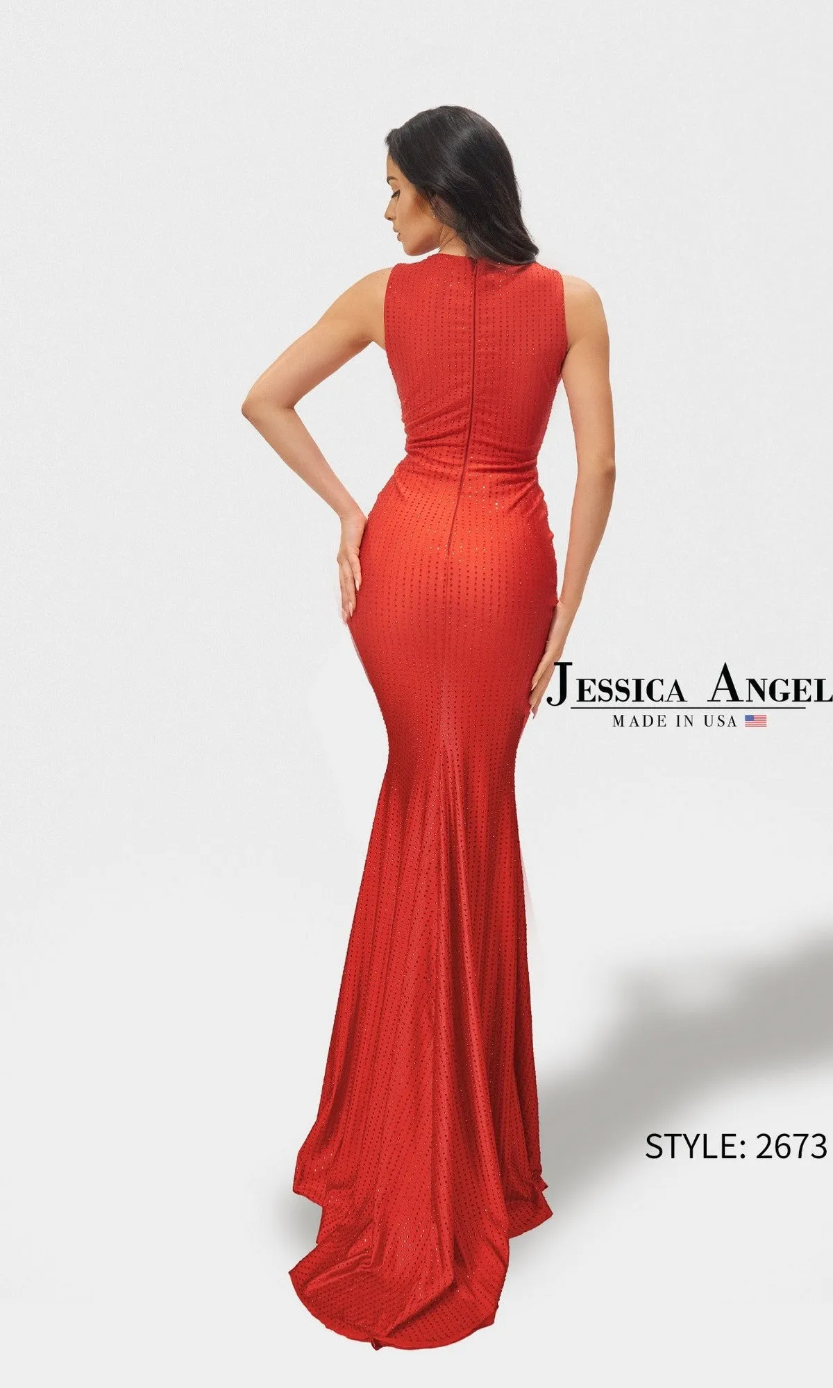 Long Beaded Prom Dress: Jessica Angel 2673 sold by PromGirl product image thumbnail 2