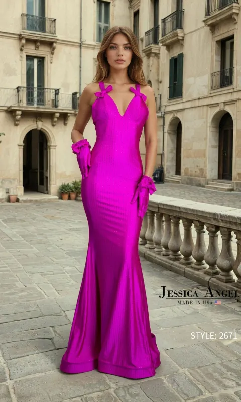 Long Prom Dress: Jessica Angel 2671 made by PromGirl