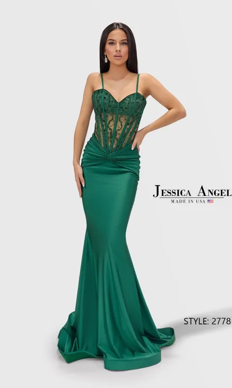 Long Prom Dress: Jessica Angel 2778 made by PromGirl