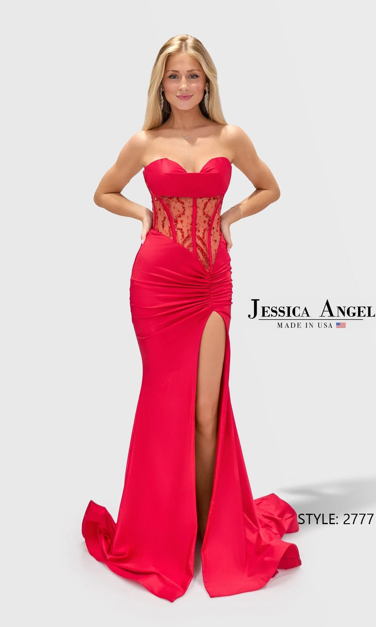 Long Prom Dress: Jessica Angel 2777 sold by PromGirl