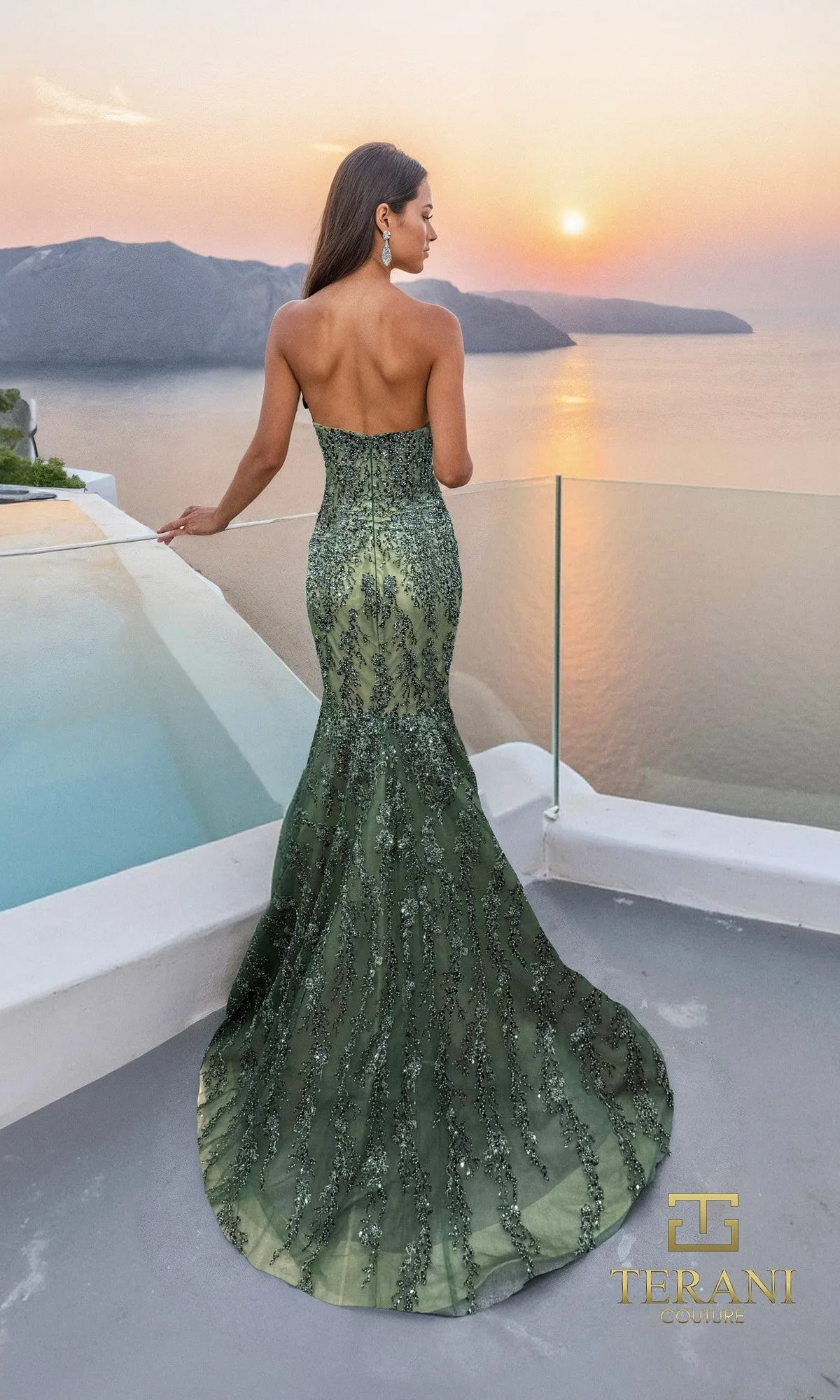 Long Formal Dress: Terani 261GL6001 sold by PromGirl product image thumbnail 2