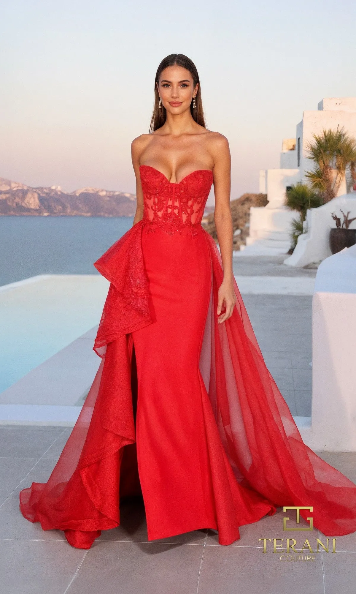 Long Formal Dress: Terani 261P6261 sold by PromGirl product image thumbnail 4