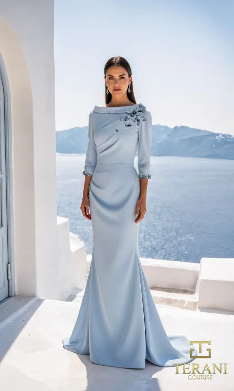 Long Formal Dress: Terani 261E6701 made by PromGirl