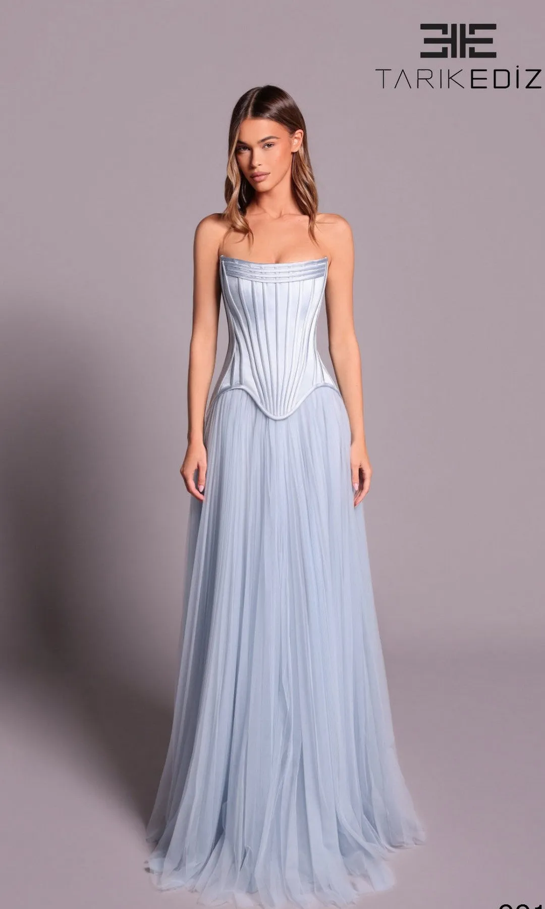 Long Formal Dress: Tarik Ediz 99137 sold by PromGirl