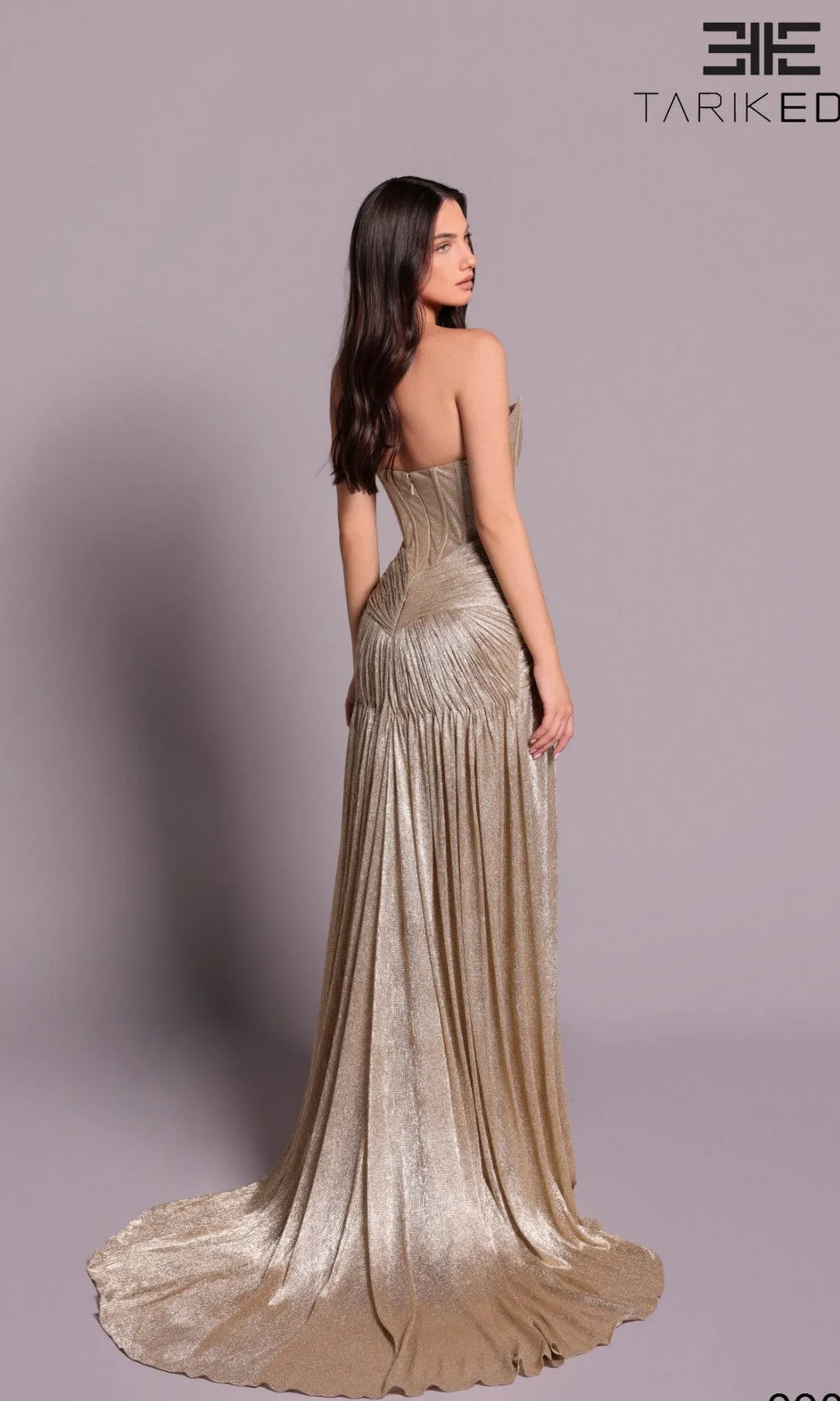 Long Formal Dress: Tarik Ediz 99055 sold by PromGirl product image thumbnail 2