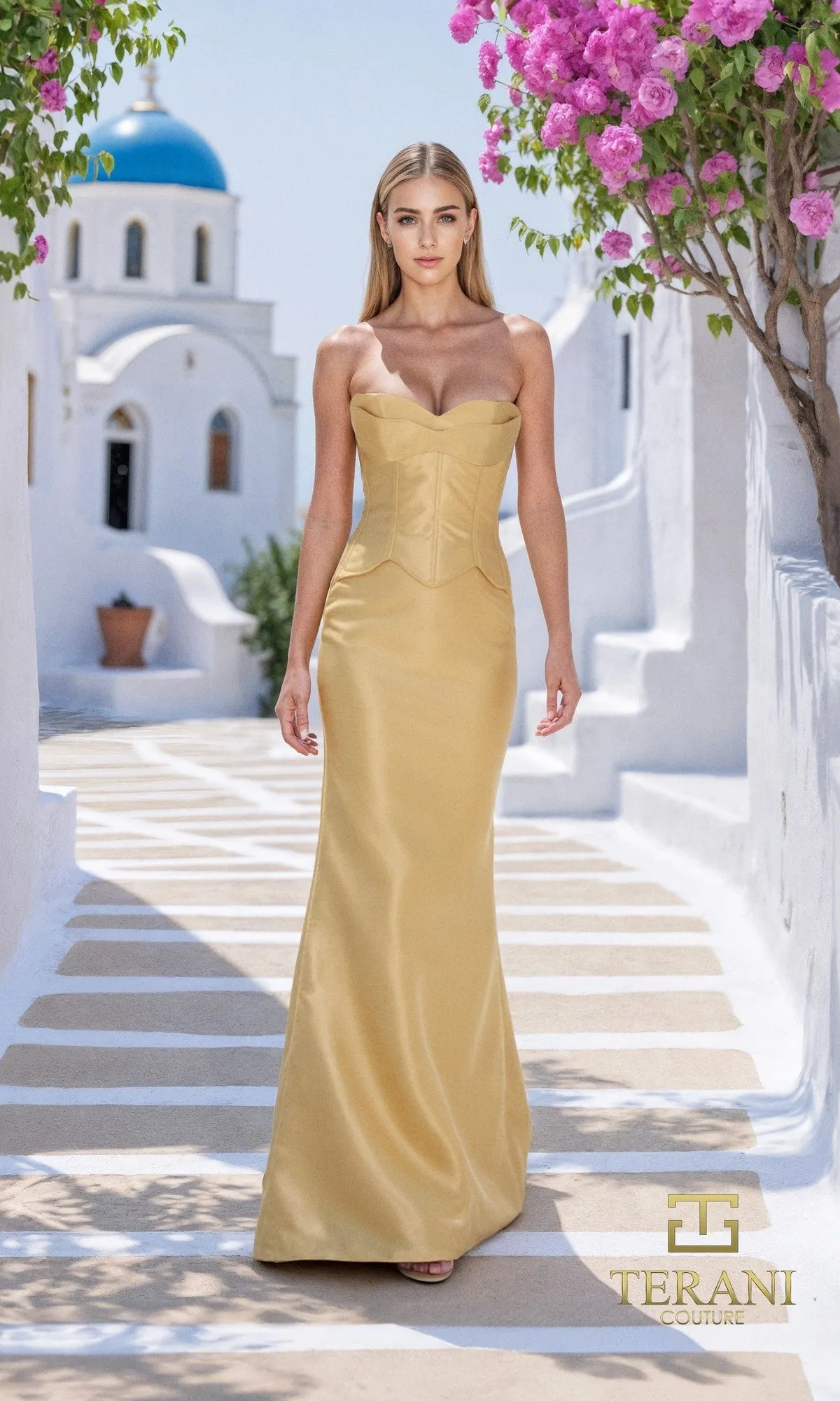 Long Formal Dress: Terani 261E6292 sold by PromGirl product image thumbnail 3