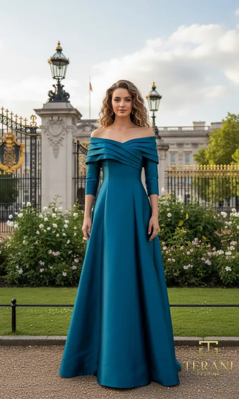 Long Formal Dress: Terani 261M6434 made by Terani Couture