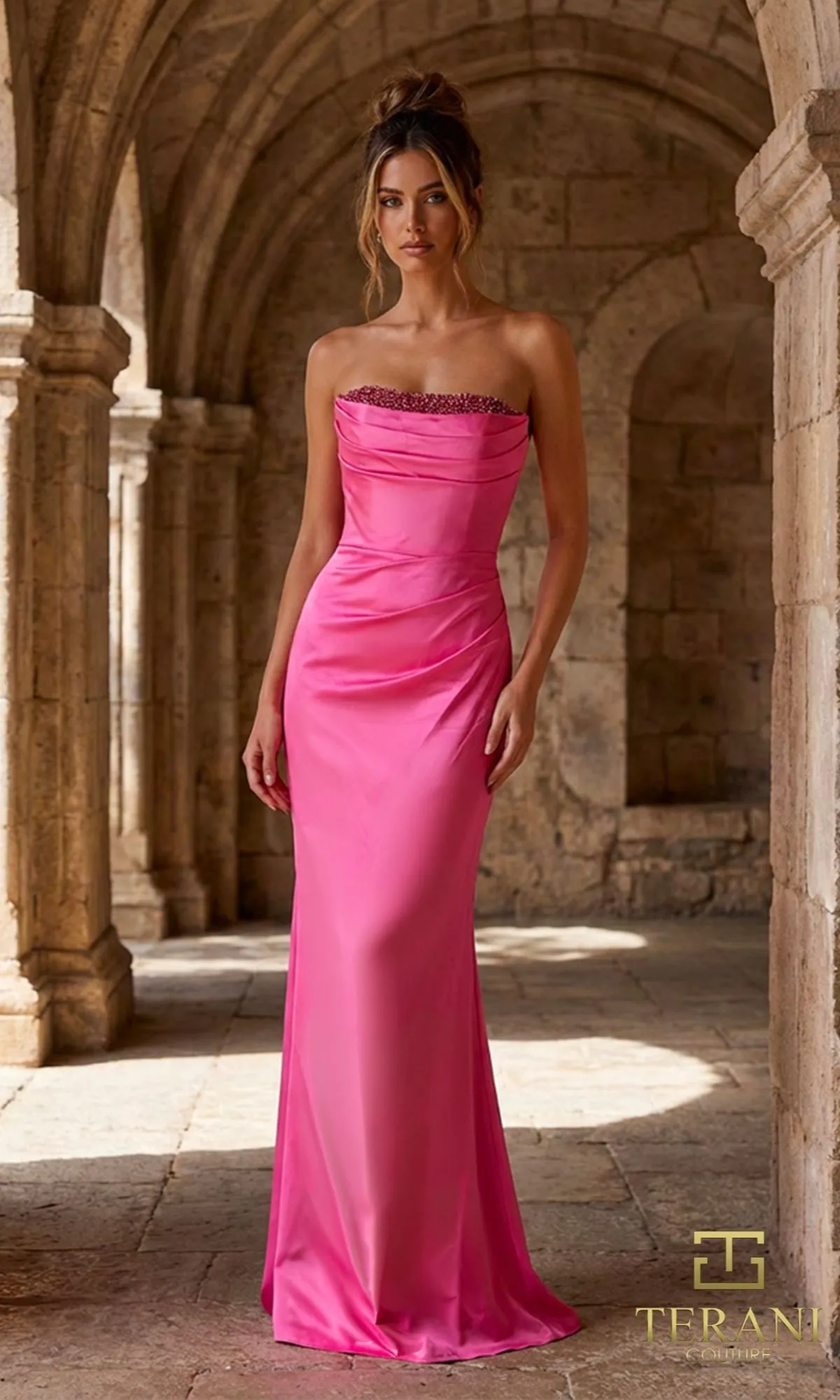 Long Prom Dress: Terani 261P6217 sold by PromGirl product image thumbnail 4