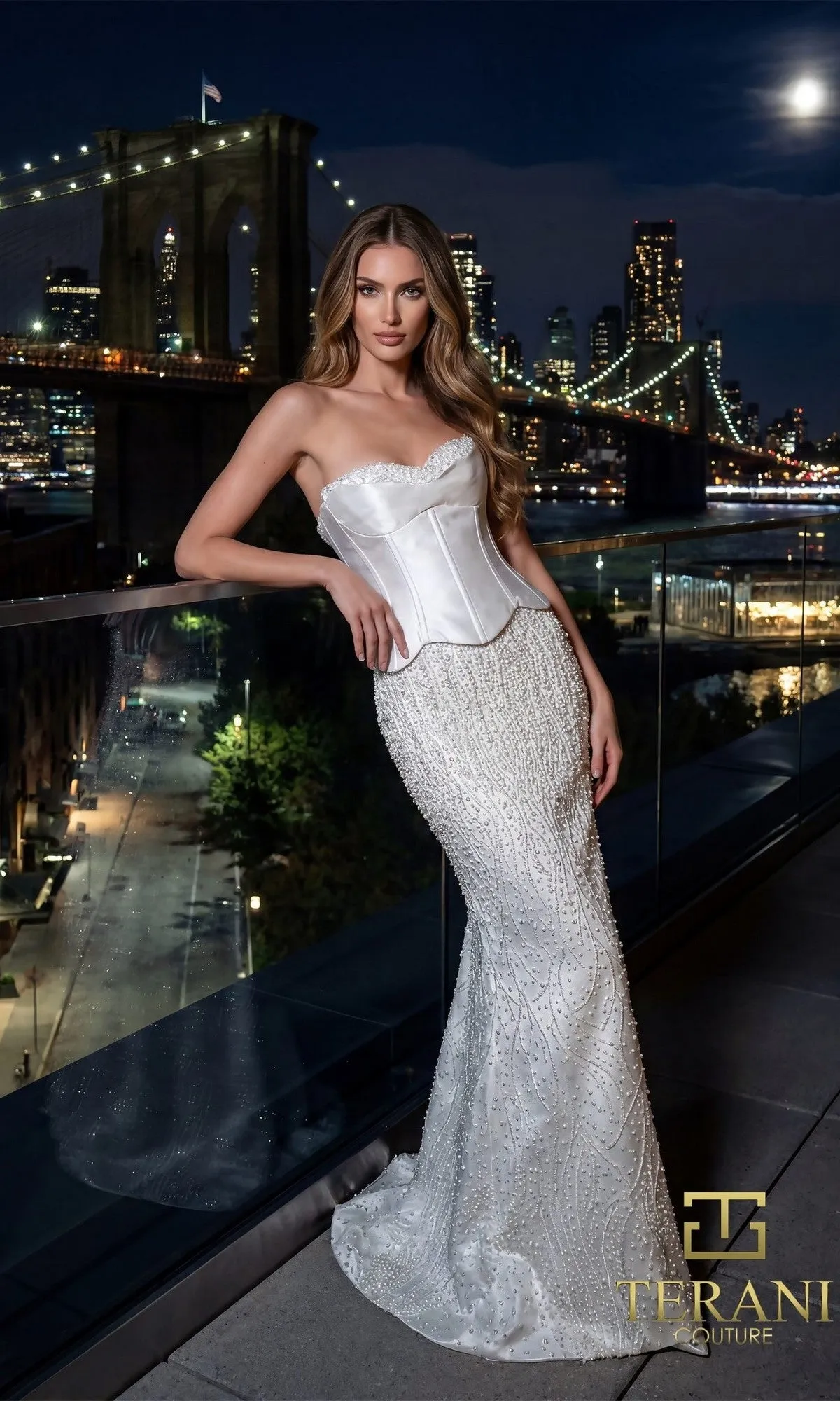 Long Formal Dress: Terani 261E6238 sold by PromGirl product image thumbnail 5