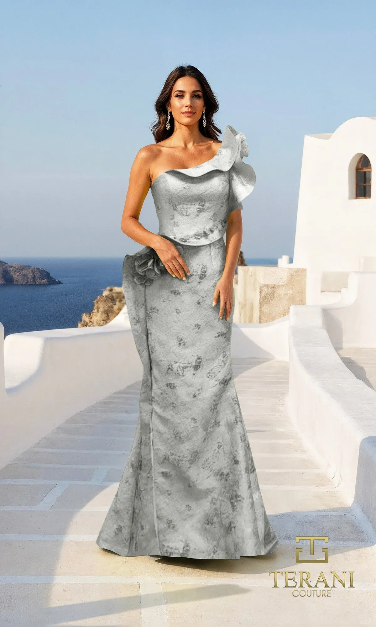 Long Formal Dress: Terani 261E6678 sold by PromGirl product image thumbnail 5