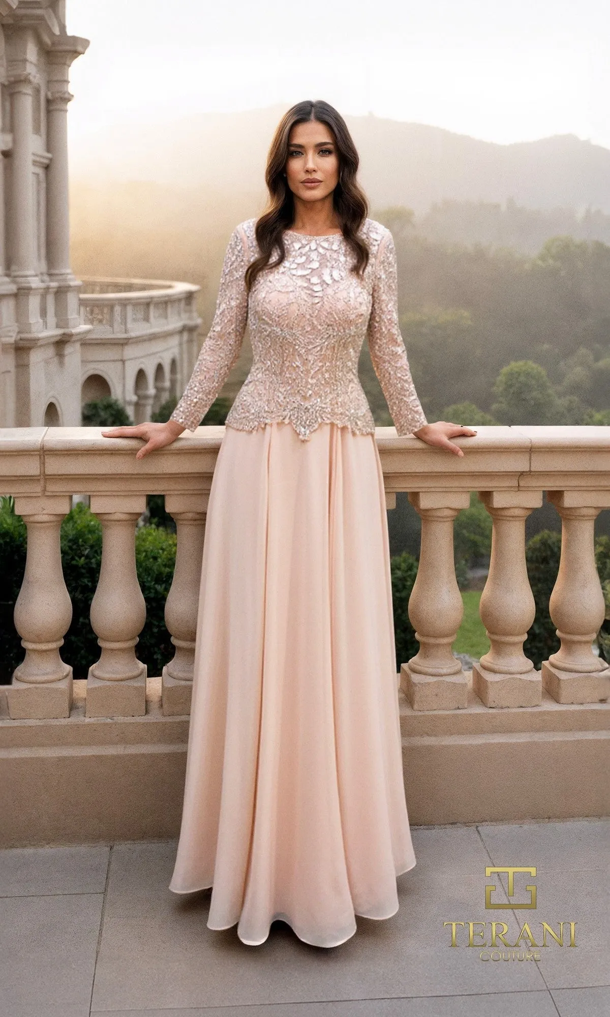 Mother-of-the-Bride Dress: Terani 261M6439 sold by PromGirl