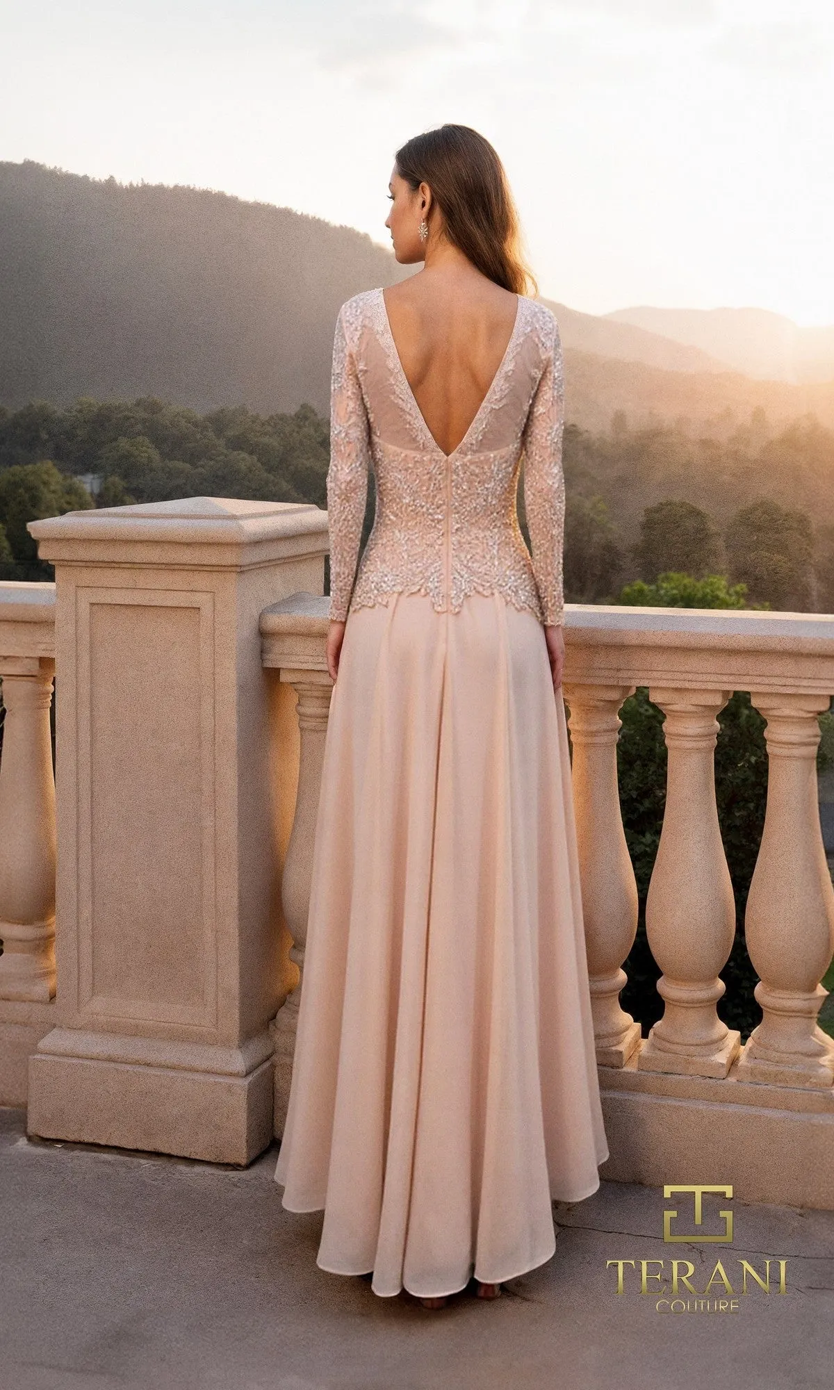 Mother-of-the-Bride Dress: Terani 261M6439 sold by PromGirl product image thumbnail 2