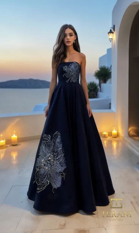 Long Formal Dress: Terani 261E6544 made by PromGirl