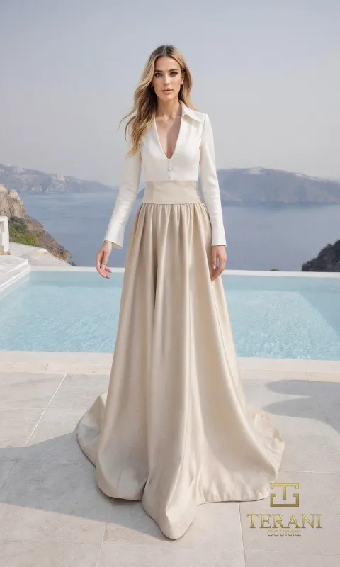 Long Formal Dress: Terani 261E6204 made by Terani Couture