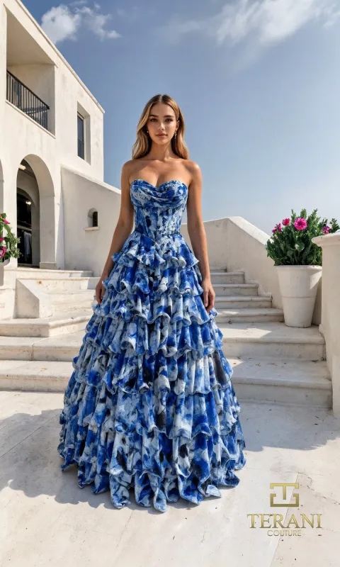 Long Formal Dress: Terani 261P6690 made by Terani Couture