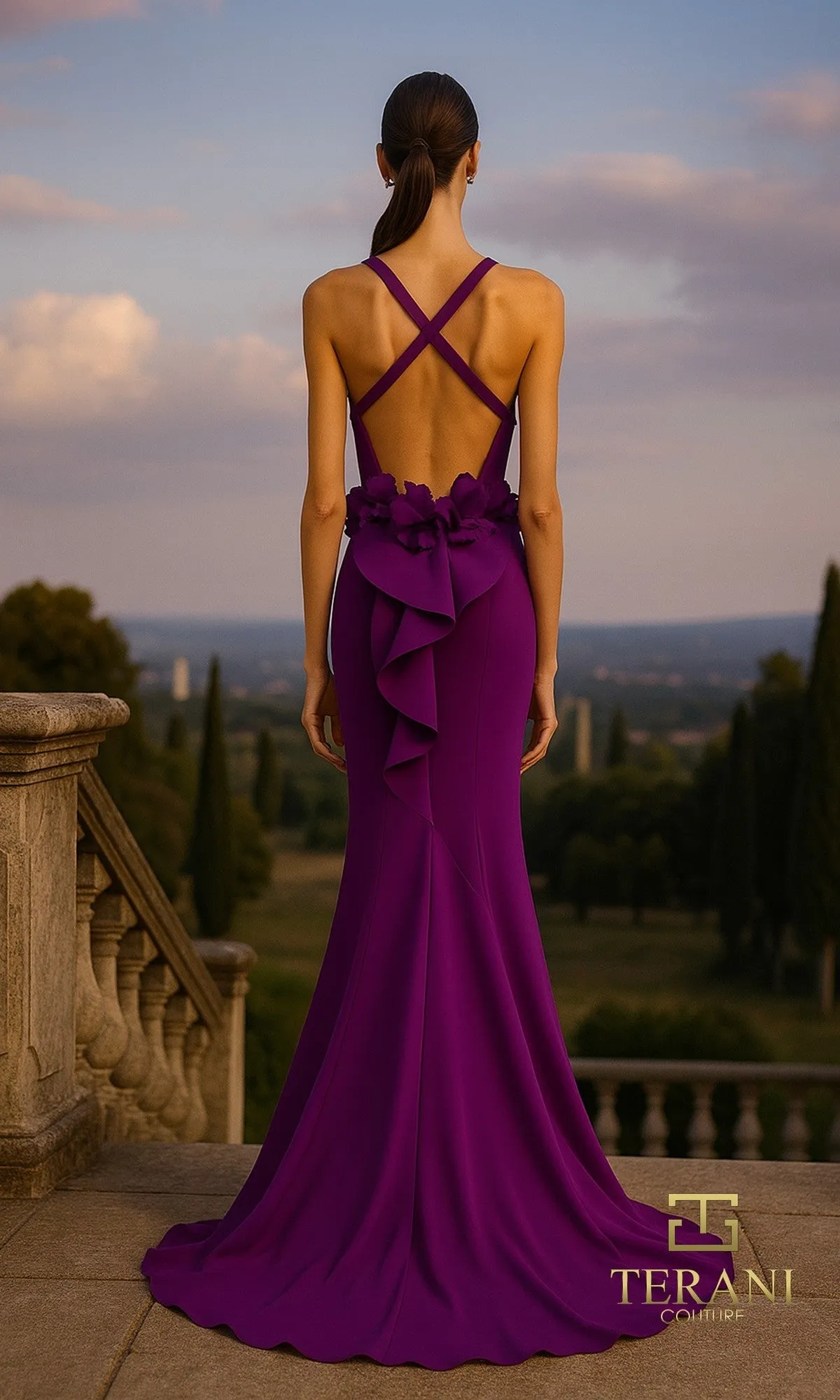 Long Formal Dress: Terani 261P6061 sold by PromGirl product image thumbnail 2
