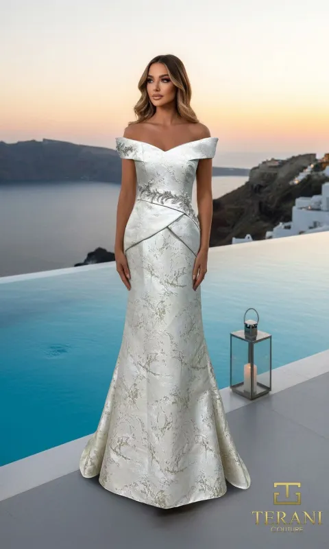 Long Formal Dress: Terani 261E6252 made by PromGirl