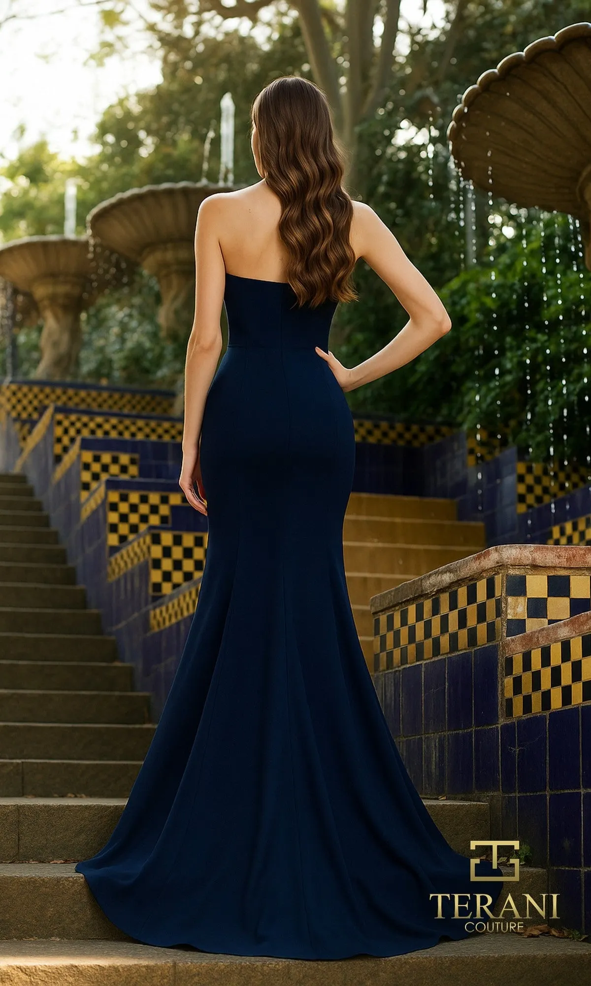 Long Formal Dress: Terani 261P6624 sold by PromGirl product image thumbnail 2